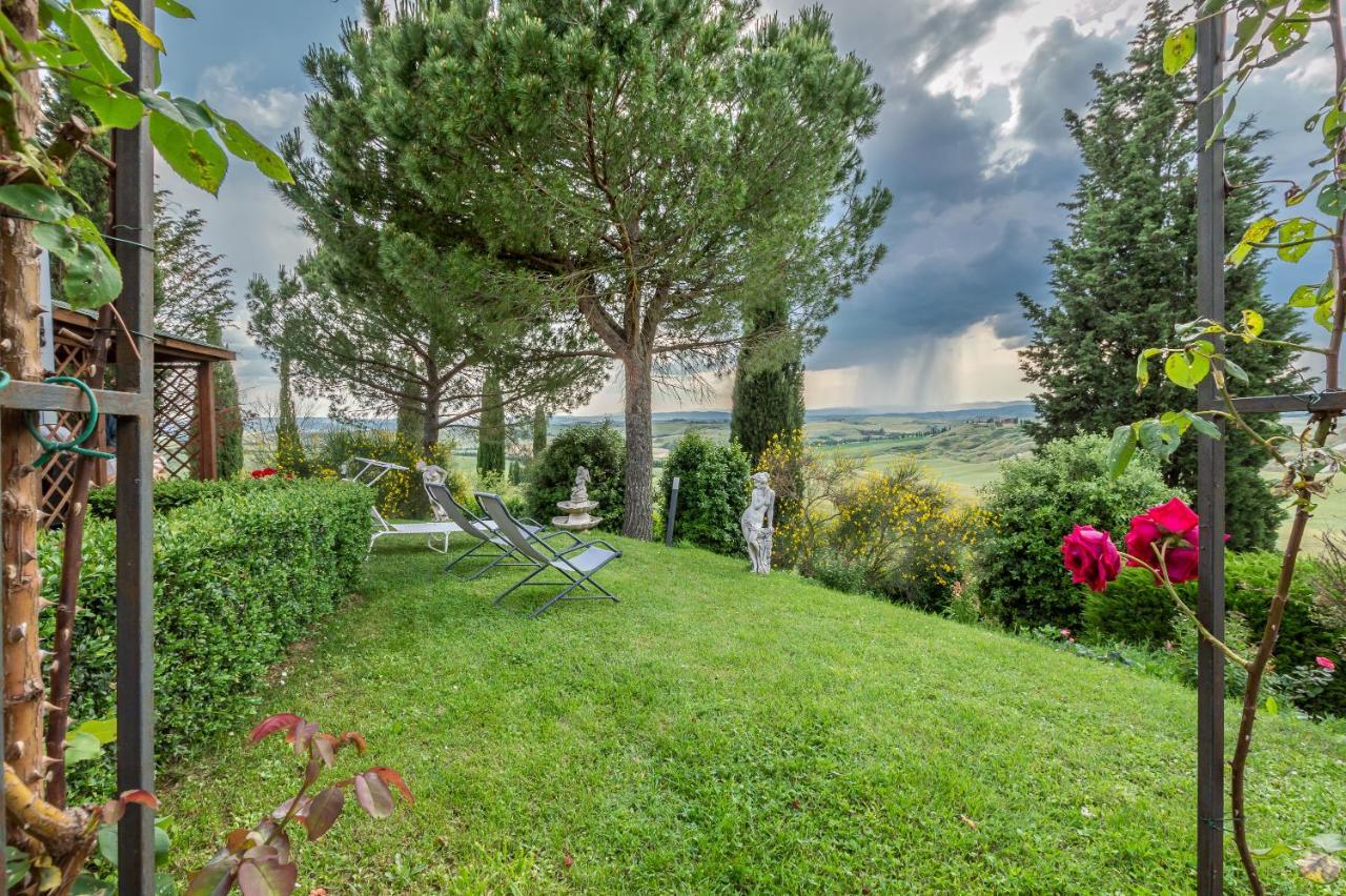 Tuscany Balcony: Crete Senesi Casetta Zewnętrze zdjęcie