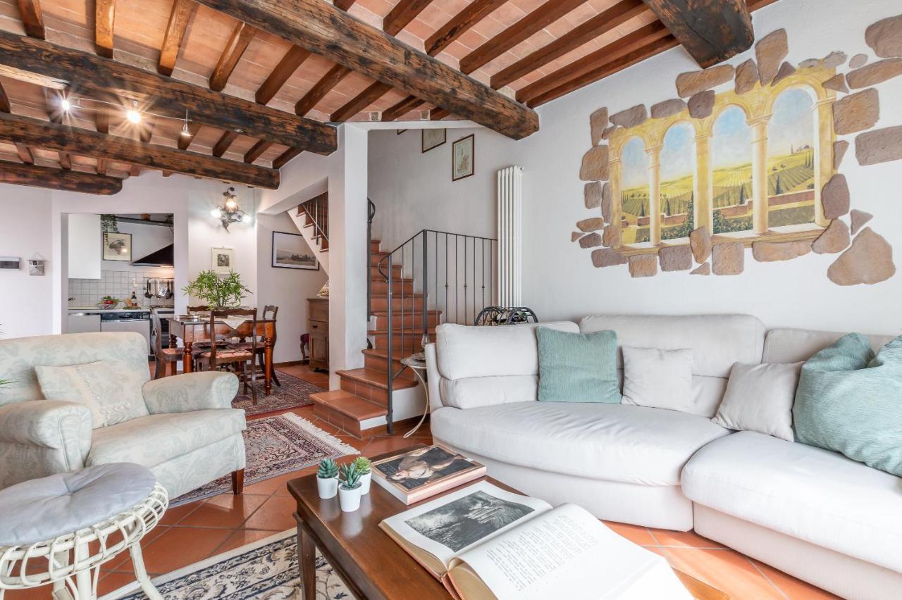 Tuscany Balcony: Crete Senesi Casetta Zewnętrze zdjęcie