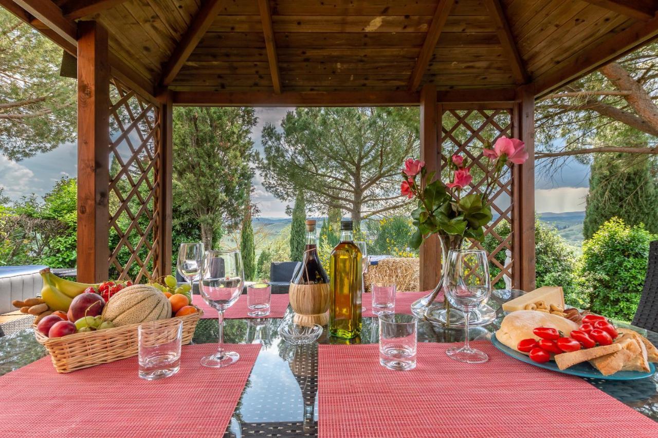 Tuscany Balcony: Crete Senesi Casetta Zewnętrze zdjęcie