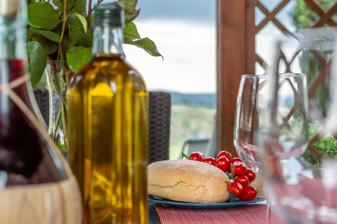 Tuscany Balcony: Crete Senesi Casetta Zewnętrze zdjęcie