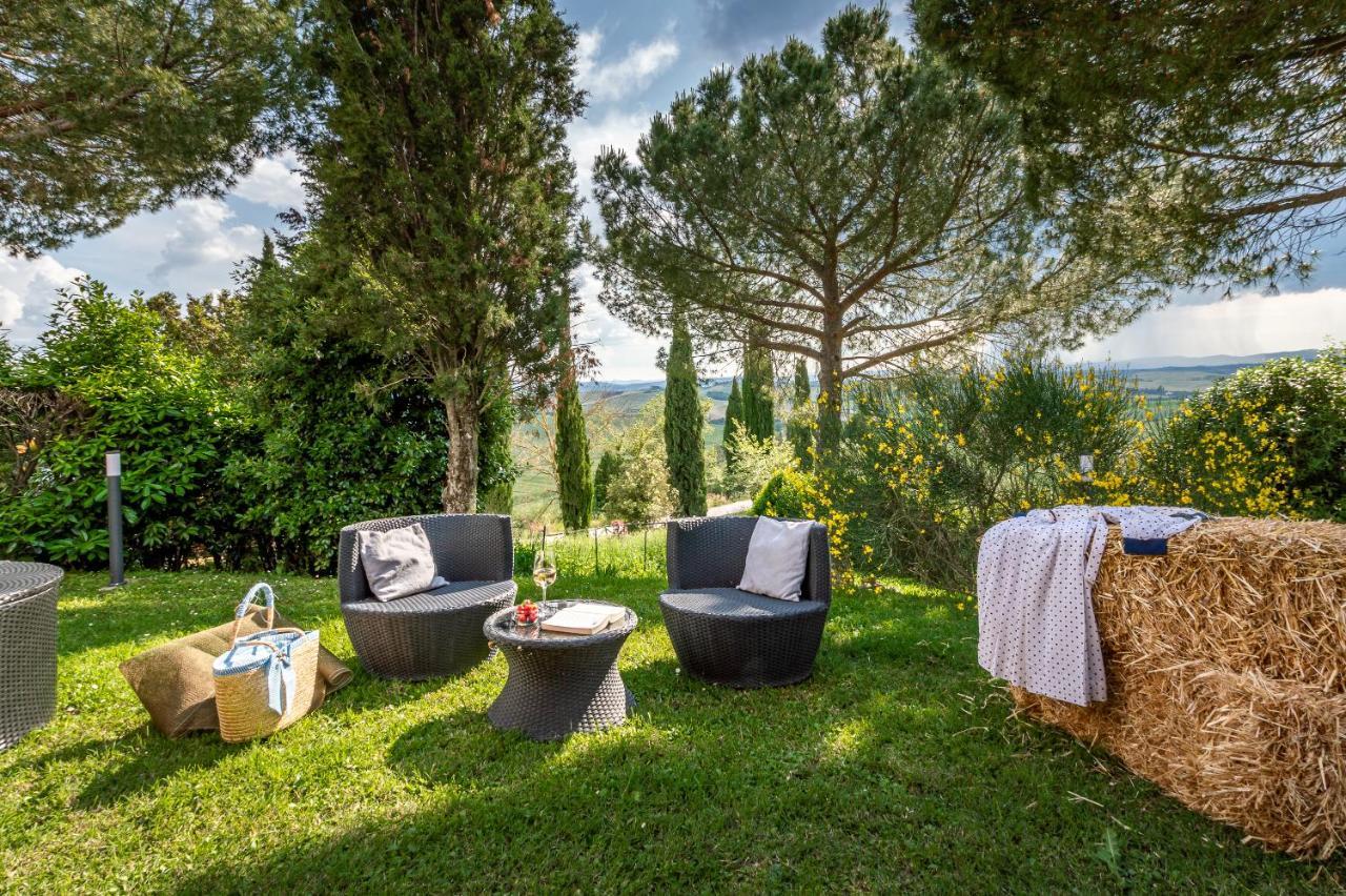 Tuscany Balcony: Crete Senesi Casetta Zewnętrze zdjęcie