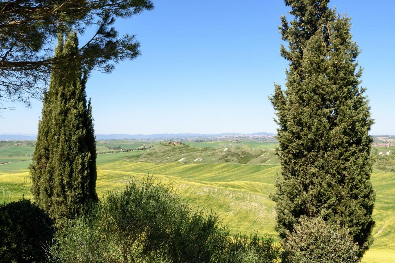 Tuscany Balcony: Crete Senesi Casetta Zewnętrze zdjęcie