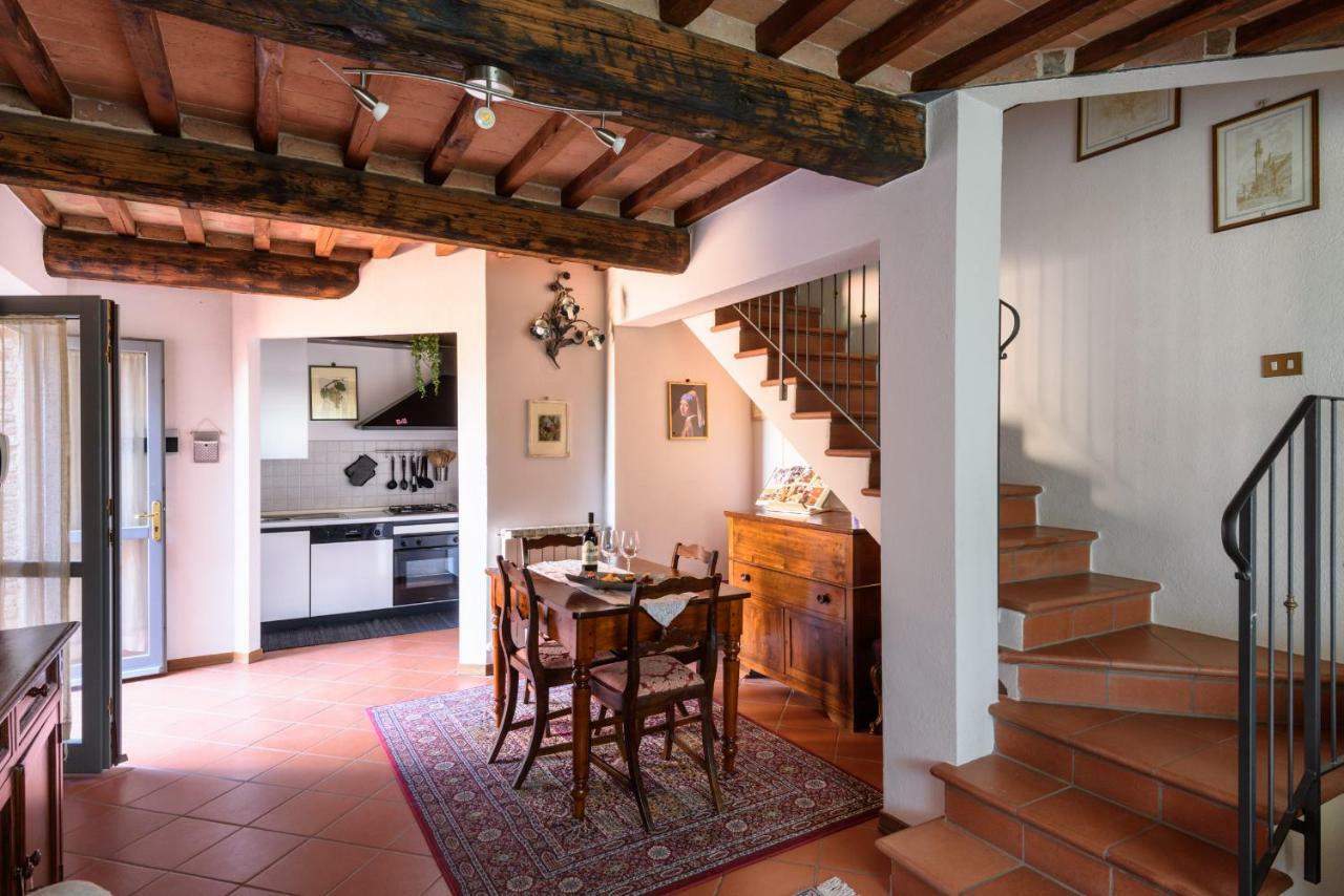 Tuscany Balcony: Crete Senesi Casetta Zewnętrze zdjęcie