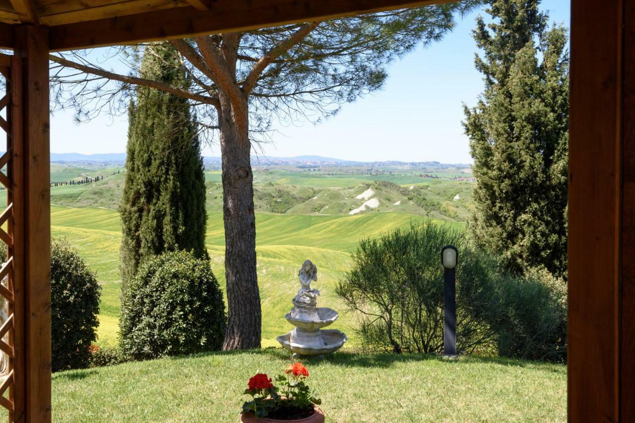 Tuscany Balcony: Crete Senesi Casetta Zewnętrze zdjęcie
