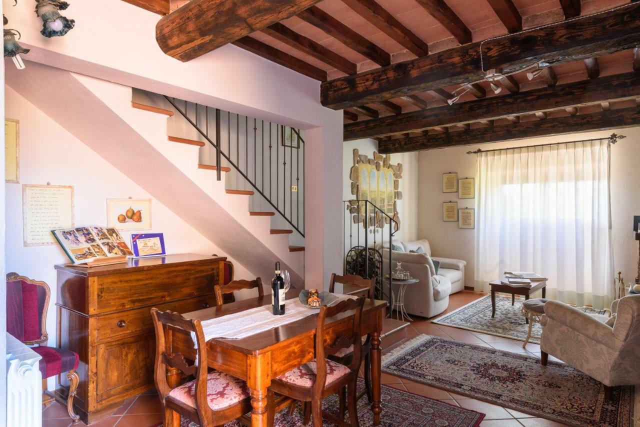 Tuscany Balcony: Crete Senesi Casetta Zewnętrze zdjęcie