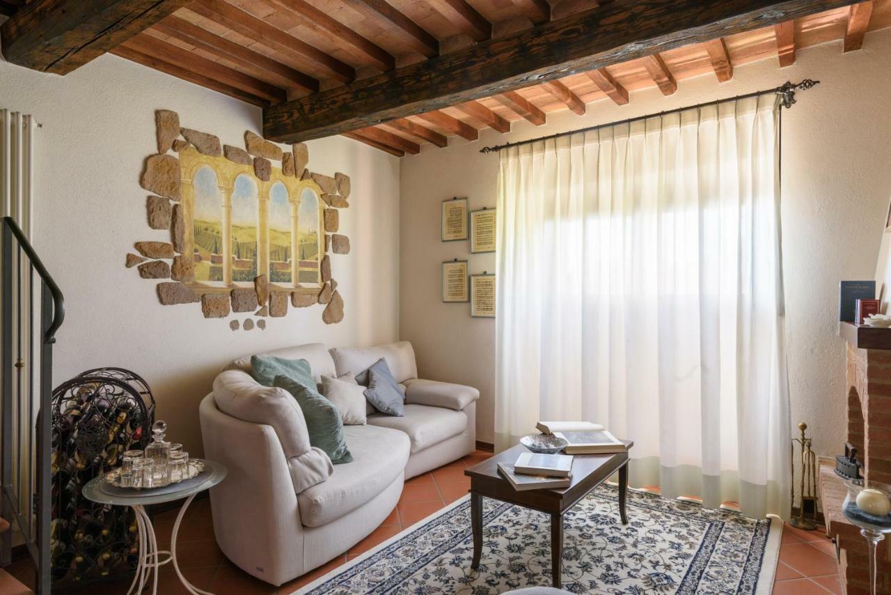 Tuscany Balcony: Crete Senesi Casetta Zewnętrze zdjęcie